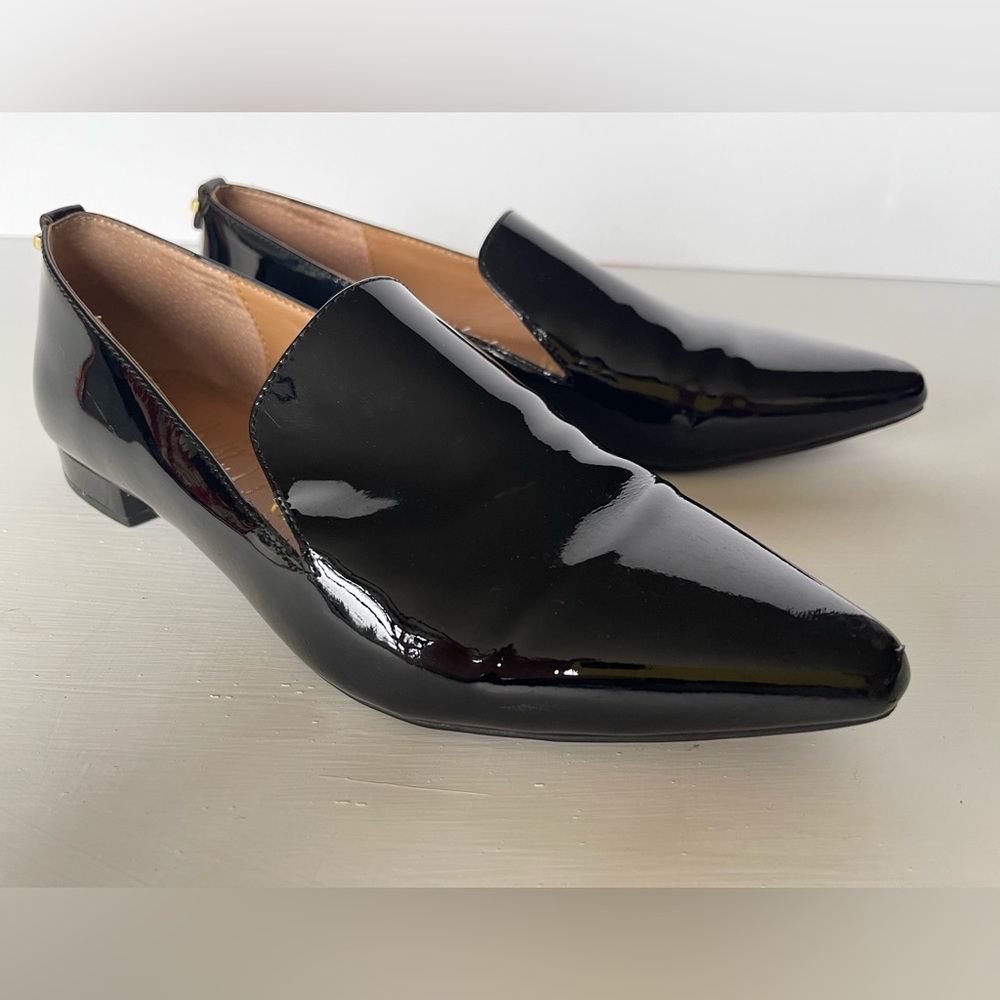 Calvin Klein Elin Black Patent Loafer